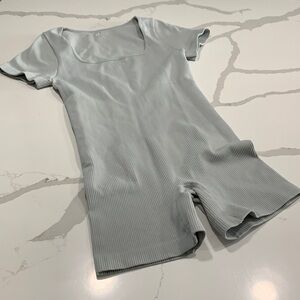 Body shaper size small grey with shorts